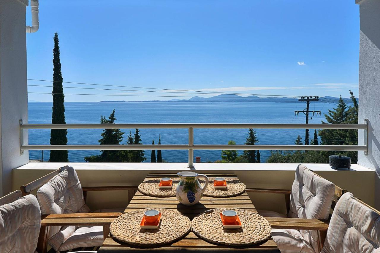 Mediterranean View Hotel Barbati Dış mekan fotoğraf