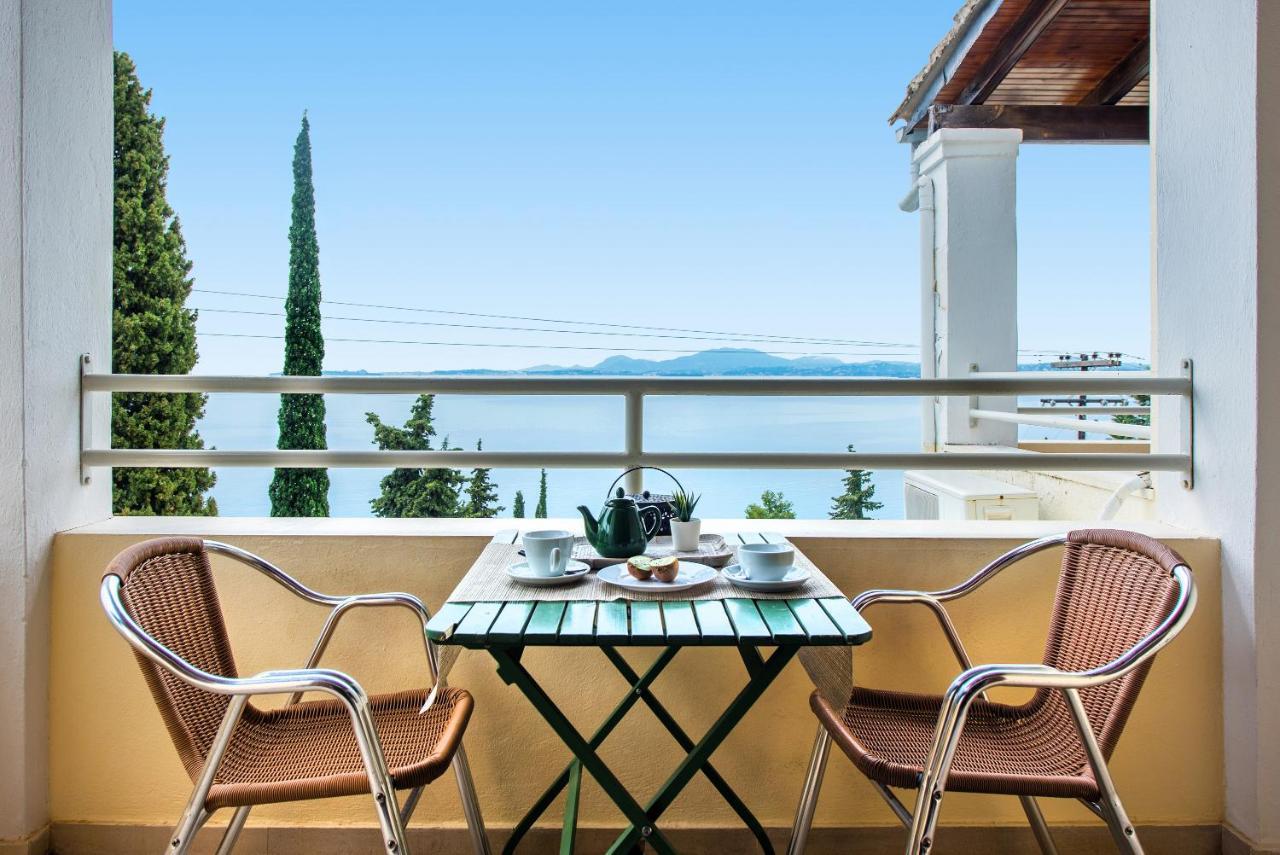 Mediterranean View Hotel Barbati Dış mekan fotoğraf