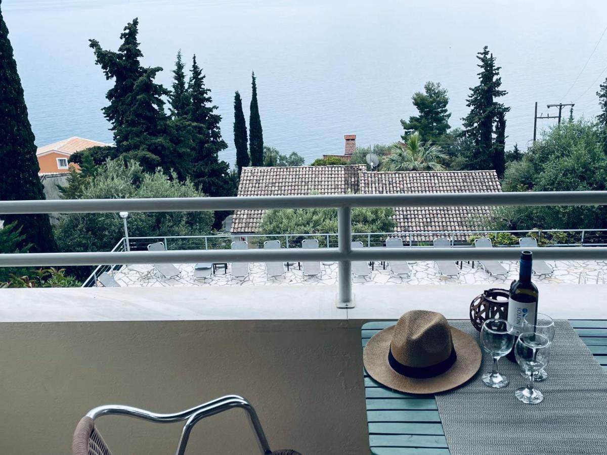 Mediterranean View Hotel Barbati Dış mekan fotoğraf