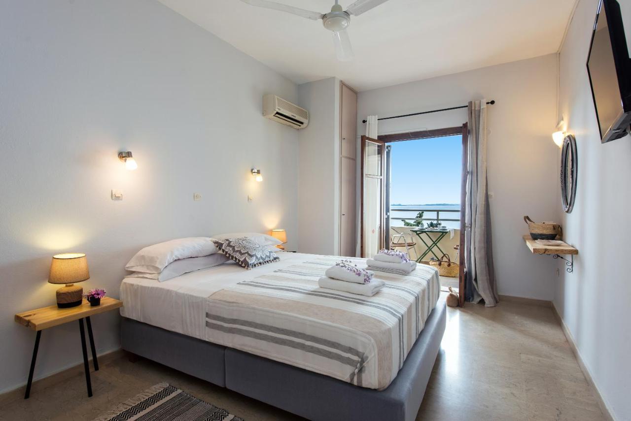 Mediterranean View Hotel Barbati Dış mekan fotoğraf